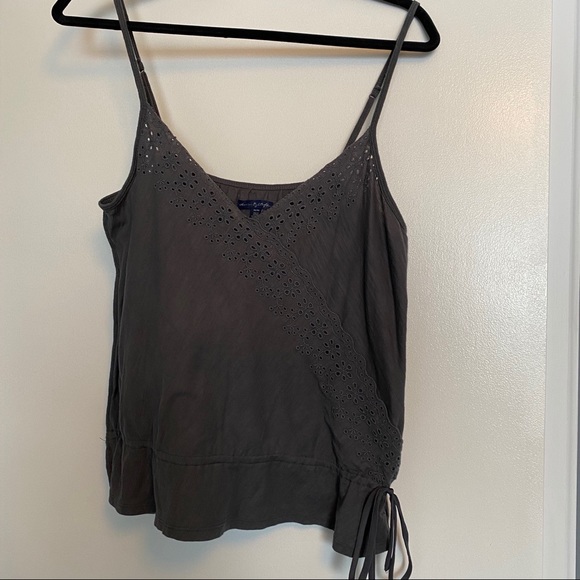 American Eagle Outfitters Tops - American Eagle | Charcoal Cami | Size XL